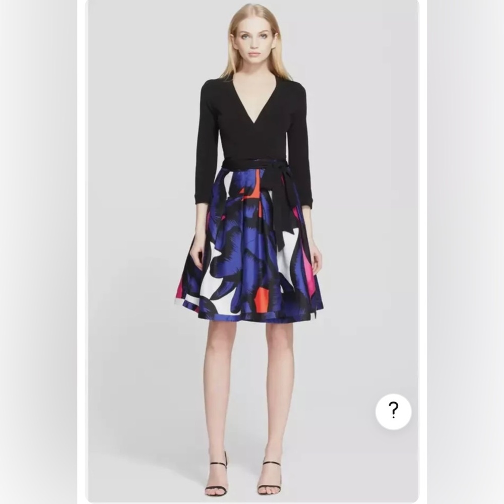 Diane von Furstenberg Wrap Dress - cotton/silk blend Easy Elegance - Worn Once